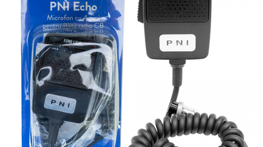 Microfon cu ecou PNI Echo 4 pini pentru statie radio CB ECHO4