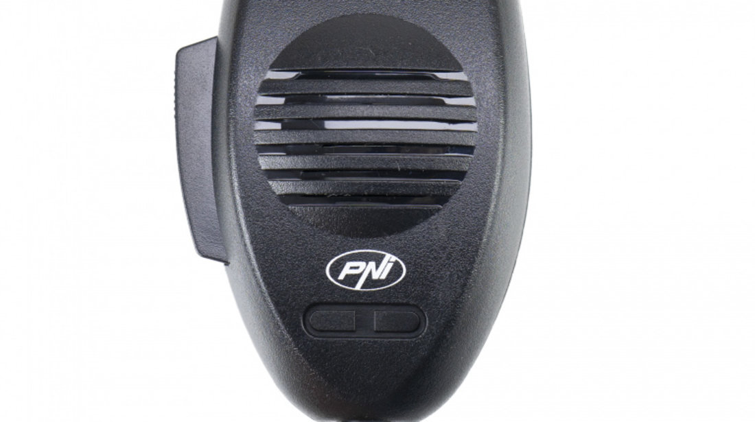 Microfon PNI CDS06 tip condenser cu 6 pini pentru statie radio CB, compatibil cu statii CB President, Midland, Albrecht PNI-CDS06