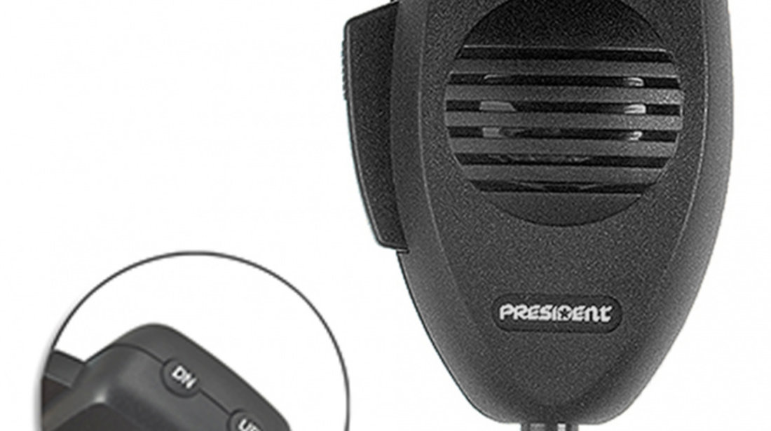 Microfon President Micro DNC-518 si butoane Up/Down cu 6 pini PNI-518UD