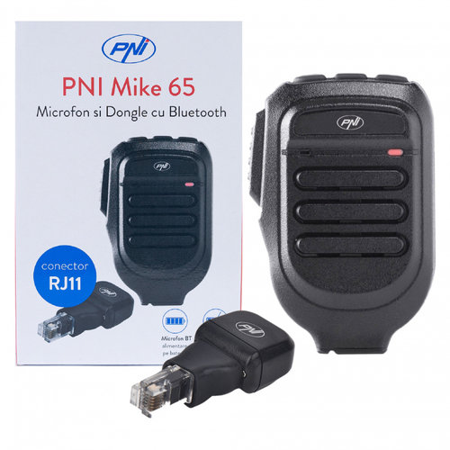 Microfon si Dongle cu Bluetooth PNI Mike 65, dual channel, compatibil cu PNI HP 6500, PNI HP 6550, P...