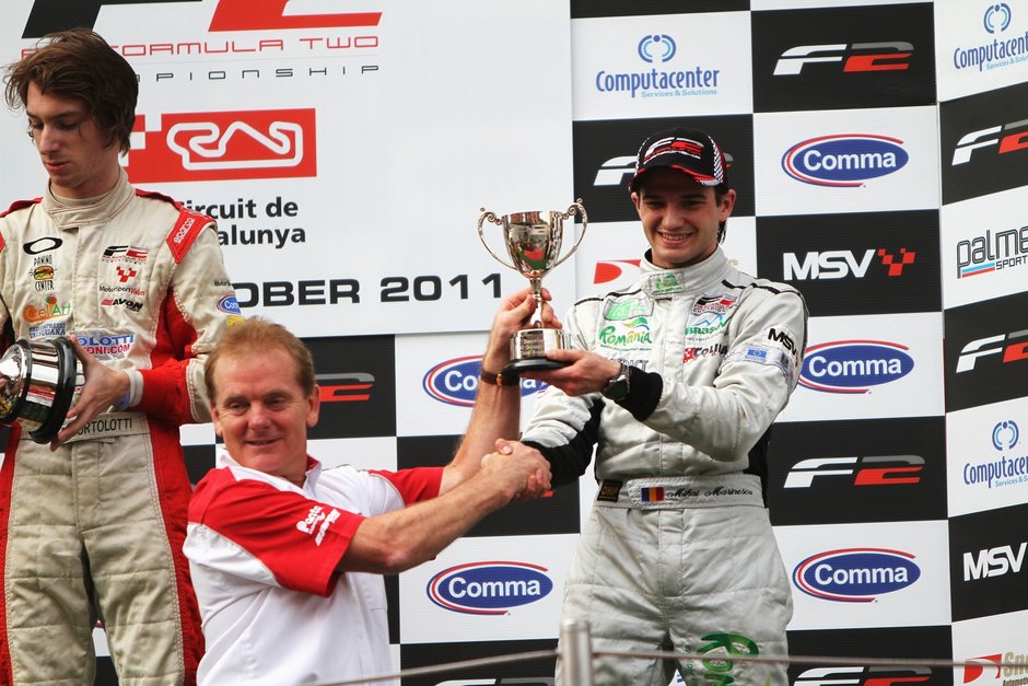 Mihai Marinescu - podium pe Circuit de Catalunya Mihai Marinescu - podium pe Circuit de Catalunya