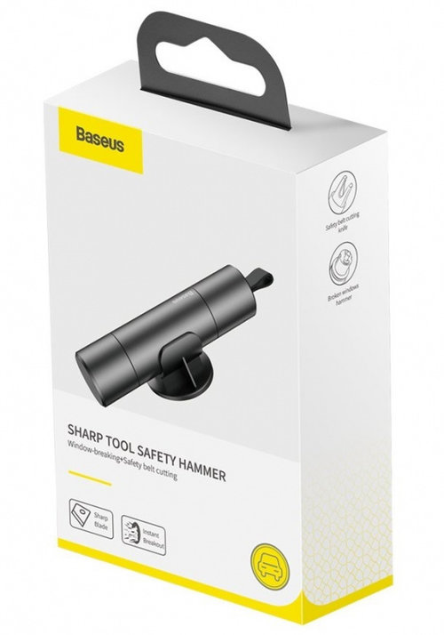 Mini Ciocan Siguranta Multifunctional Baseus Pentru Masina CRSFH-0G