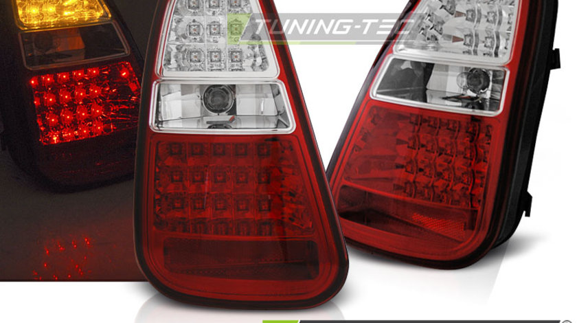 MINI COOPER R50 /R52 /R53 04-06 ROSU ALB LED