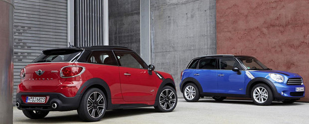 MINI Countryman si MINI Paceman isi extind optiunile