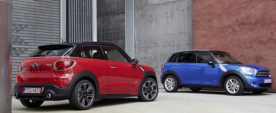 MINI Countryman si MINI Paceman isi extind optiunile