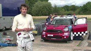Mini Countryman WRC in actiune
