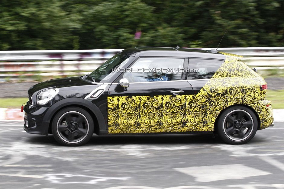 Mini Paceman revine la Nurburgring