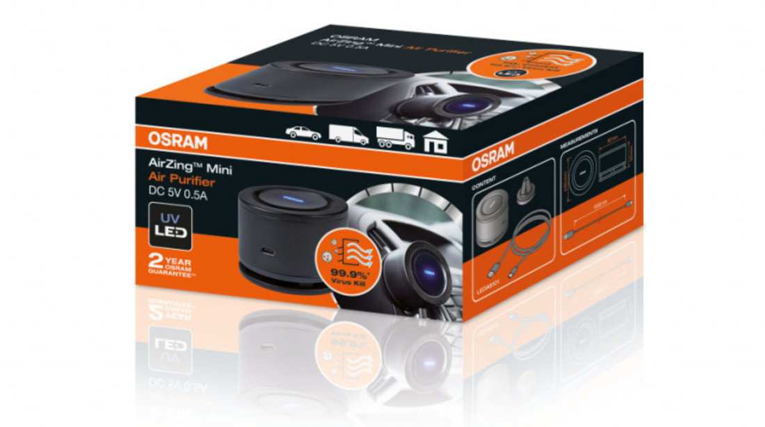 Mini purificator de aer OSRAM AirZing cod intern: C7899