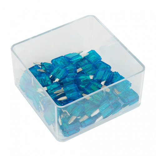 MINI SIGURANTE FUZIBILE ALBASTRE 15A SET 50 BUC 30741-TEC TECNOPART