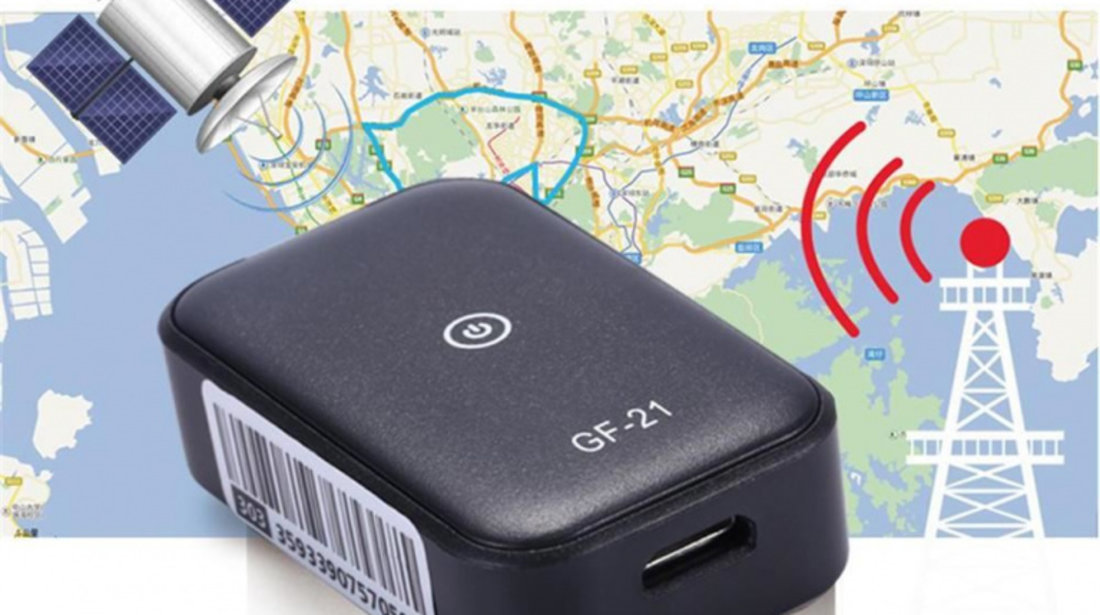 Minilocalizator GPS GF21 Wifi Siegbert Localizare LBS+GPS 999BL2136