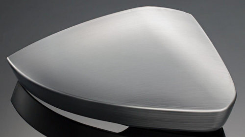 Mirror Shell Covers Skoda Superb Mk3 / Mk3 FL [Matt Chrome Brushed] S3-MRC-BR