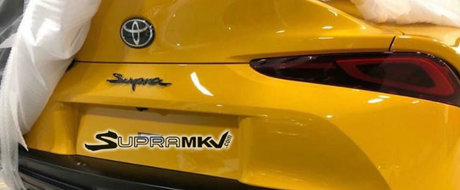 Misterul a fost deslusit: Uite cum arata din spate noua Toyota Supra!