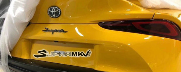 Misterul a fost deslusit: Uite cum arata din spate noua Toyota Supra!