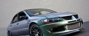 Mitsubishi EVO VIII: o bestie dezlantuita