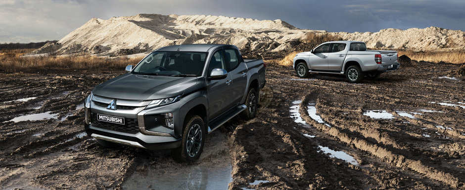 Mitsubishi L200 facelift: modificari estetice importante si o noua transmisie automata cu sase trepte