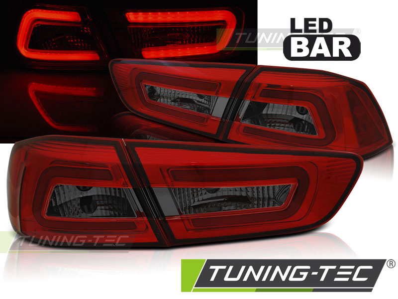 MITSUBISHI LANCER 8 SEDAN 08-11 ROSU SMOKE LED BAR