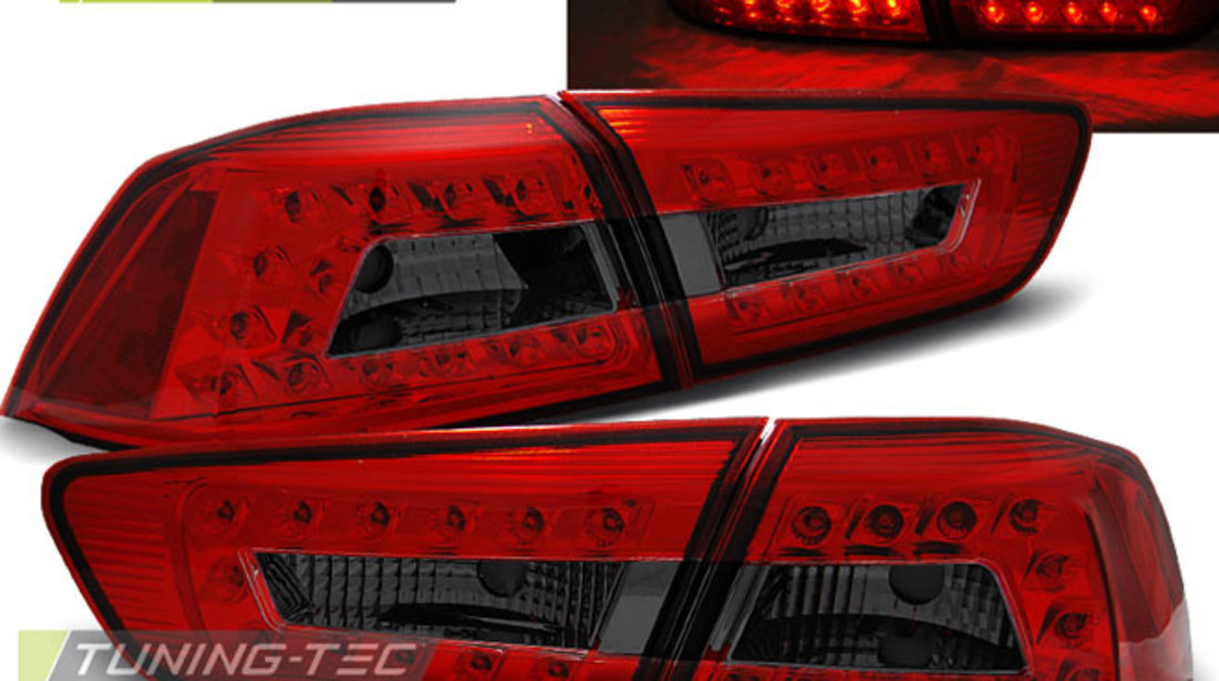 MITSUBISHI LANCER 8 SEDAN 08-11 ROSU SMOKE LED