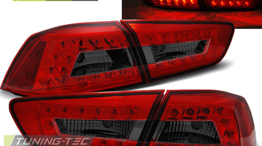 MITSUBISHI LANCER 8 SEDAN 08-11 ROSU SMOKE LED