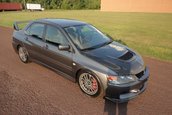 Mitsubishi Lancer EVO cu 488 CP la roti