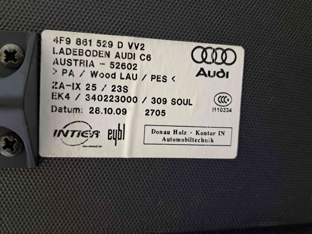 Mocheta portbagaj Audi A6 Avant (4F5, C6) [Fabr 2005-2010] 4F9861529D