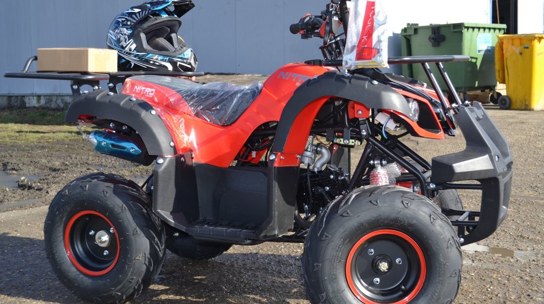 Model Nou: ATV Grizzly R8 125 CC Canicula Te Topeste Oferta Te Racoreste