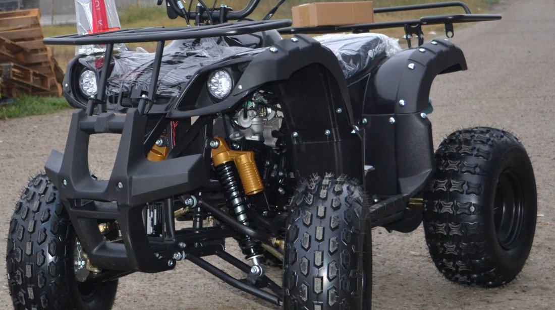 Model Nou: ATV Grizzly R8 125 CC  NOU +BONUS-TRUSA DE SCULE