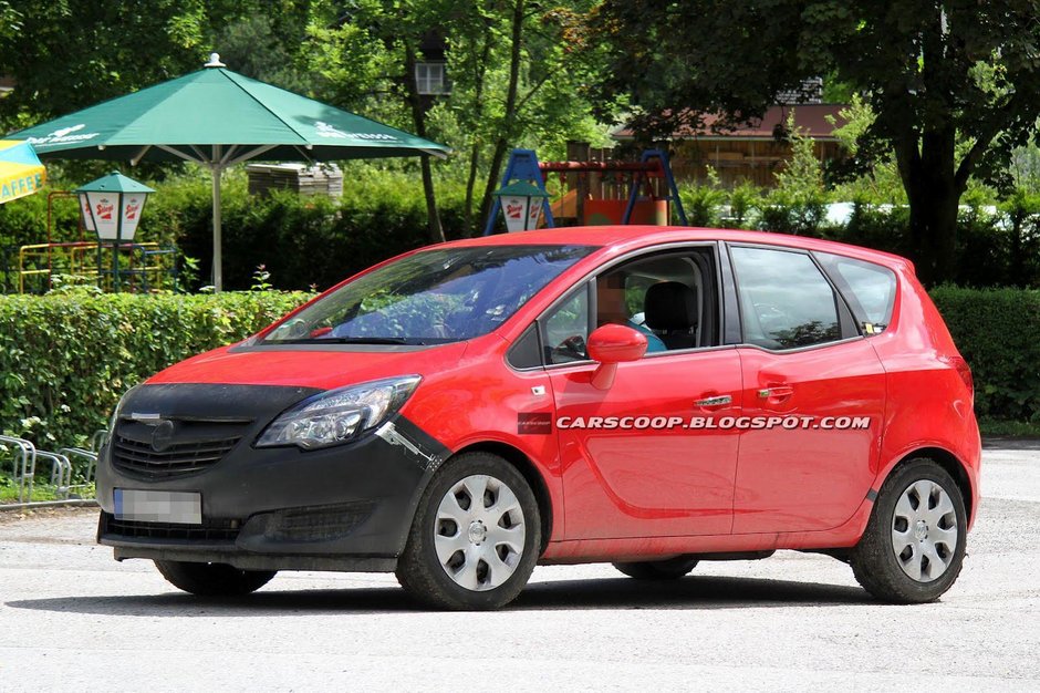 Modelul Opel Meriva se pregateste deja de un facelift