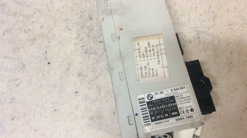Modul 6943851 Unitate Control BMW 5 E60 2003