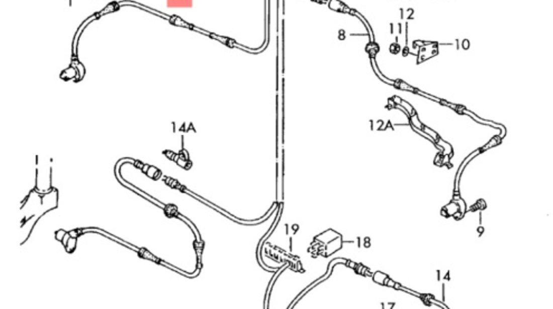 Modul ABS Volkswagen Golf 2 1989 1.8 coupe OEM 535907379