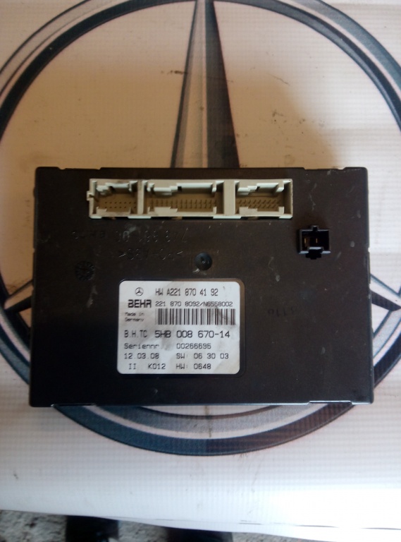 Modul AC Mercedes S320 cdi w221 A2218704192