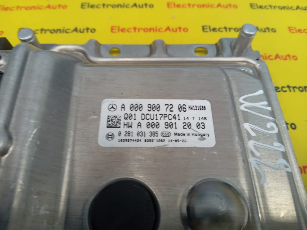 Modul adblue Mercedes S-Class A0009007206, 0281031385