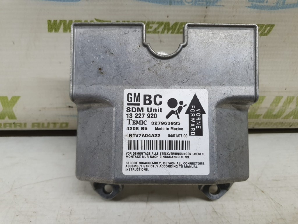 Modul airbag 13227920 327963935 Opel Astra H [2004 - 2007] 1.7 cdti Z17DTL