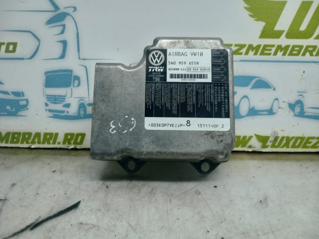 Modul airbag 5N0959655R Volkswagen VW Passat B7 [2010 - 2015] 2.0 tdi CFGB