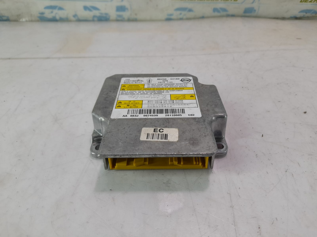 Modul airbag 8625034180 SsangYong Korando 3 [2010 - 2013] 2.0 e-xdi D20DTF