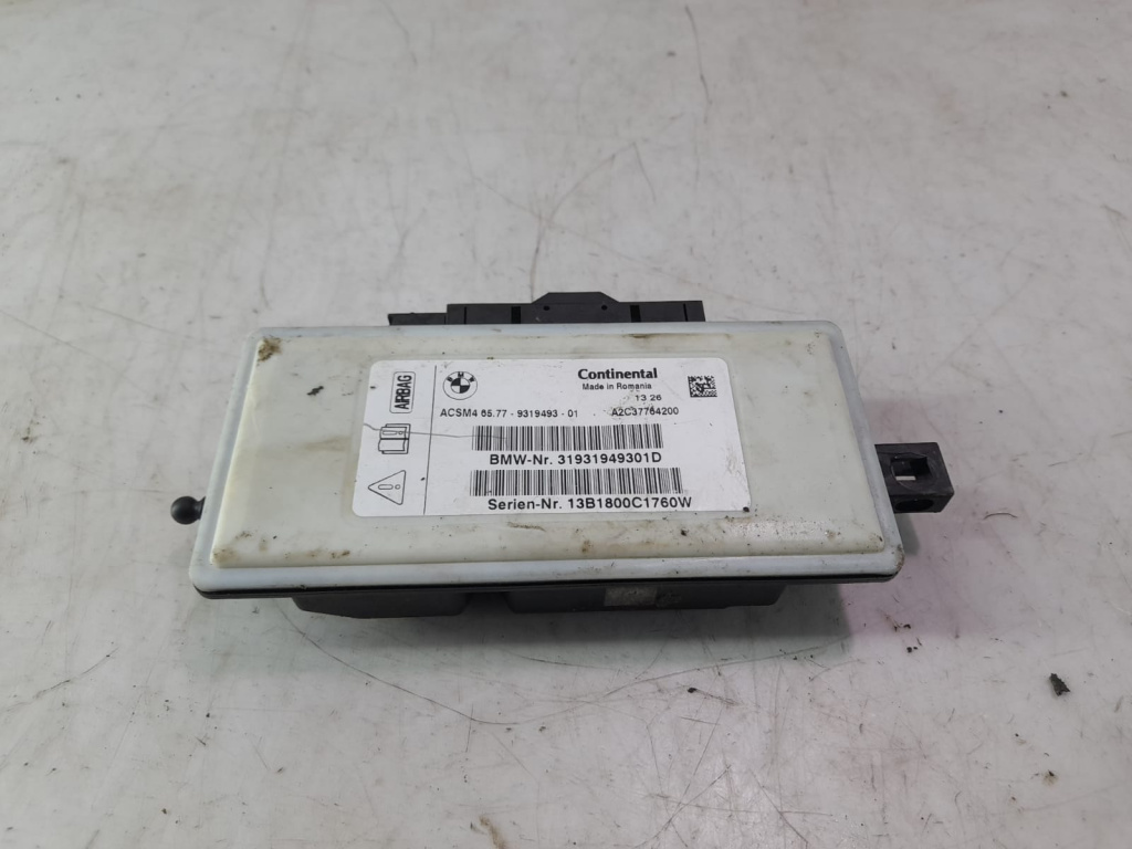 Modul airbag 931949301 BMW Seria 6 F06/F12/F13 [2010 - 2015]