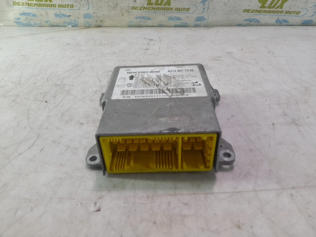 Modul airbag A2129017902 Mercedes-Benz CLS-Class C218/X218 [2011 - 2014] 3.0 cdi om642854