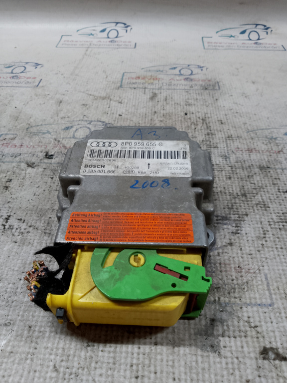 Modul airbag Audi A3 2008, 8P0959655C