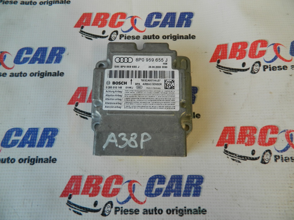 Modul airbag Audi A3 8P cod: 8P0959655J model 2008