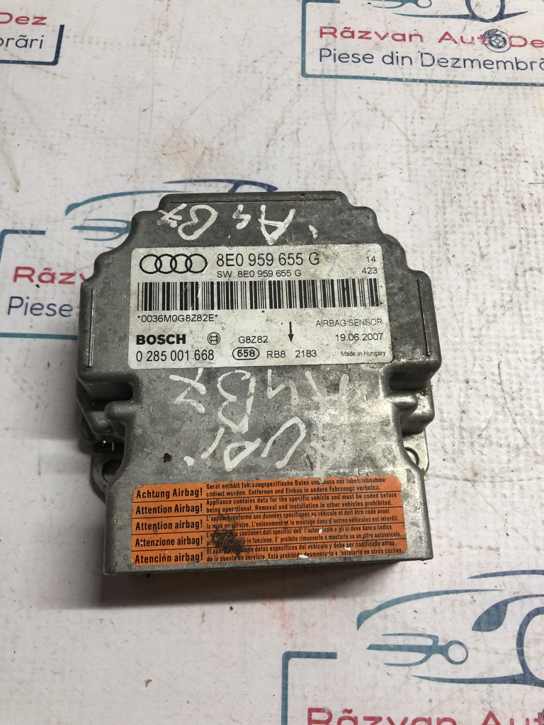 Modul airbag Audi A4 B7 2007, 8E0959655G