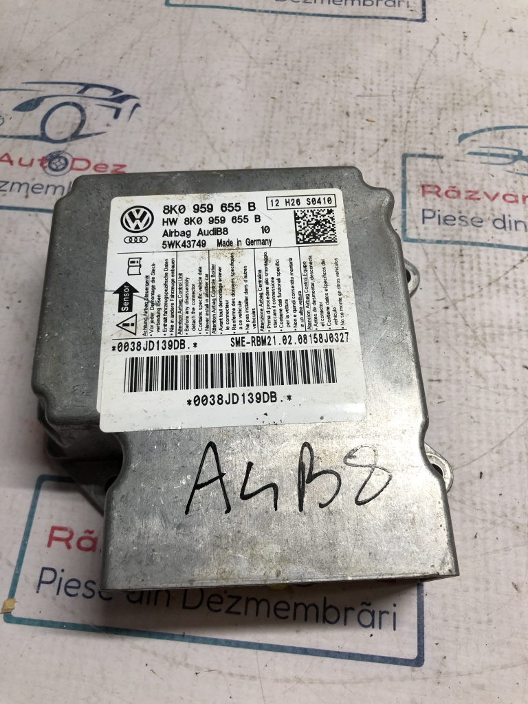 Modul airbag Audi A4 B8 2012, 8K0959655B