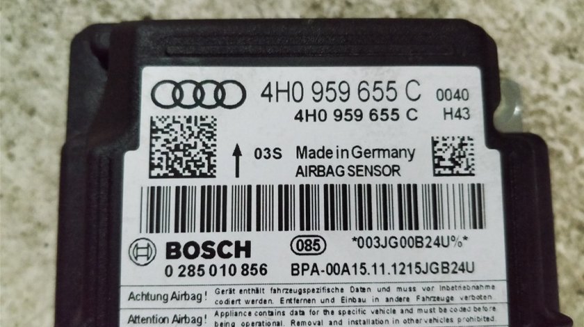 Modul airbag Audi A6 4G // A7 // A8 4H 4H0959655C