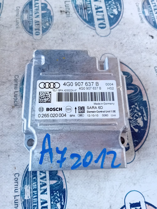 Modul airbag Audi A7 2012, 4G0907637B