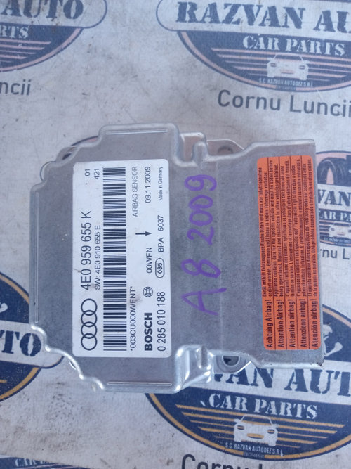 Modul airbag Audi A8 2009, 3E0959655K