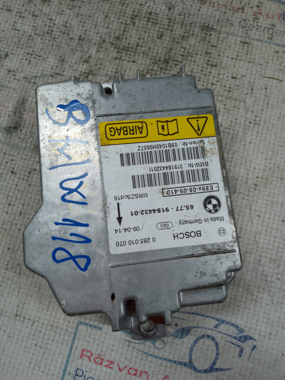 Modul airbag BMW 118 2010, 918443201