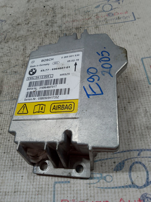 Modul airbag BMW E90 2005, 696460701