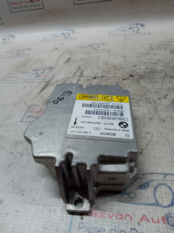 Modul airbag BMW E90 2007, 697742701