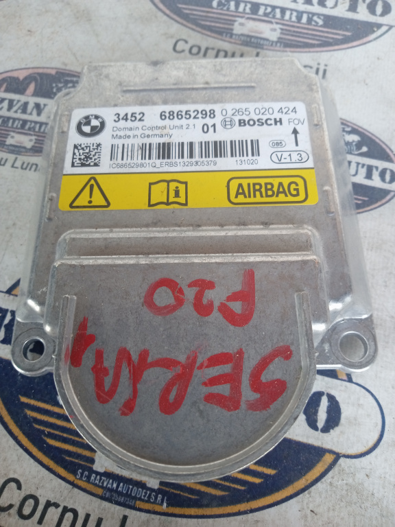 Modul airbag BMW Seria 1 F20, 6865298