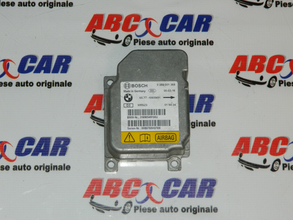 Modul airbag BMW Seria 5 E34 cod: 65776905491 model 1990