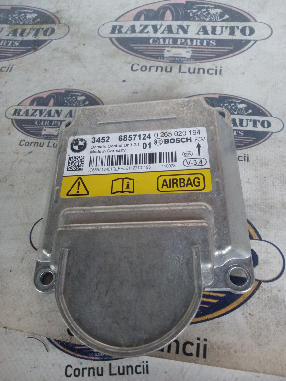 Modul airbag BMW Seria 5 F10 2014, 6857124