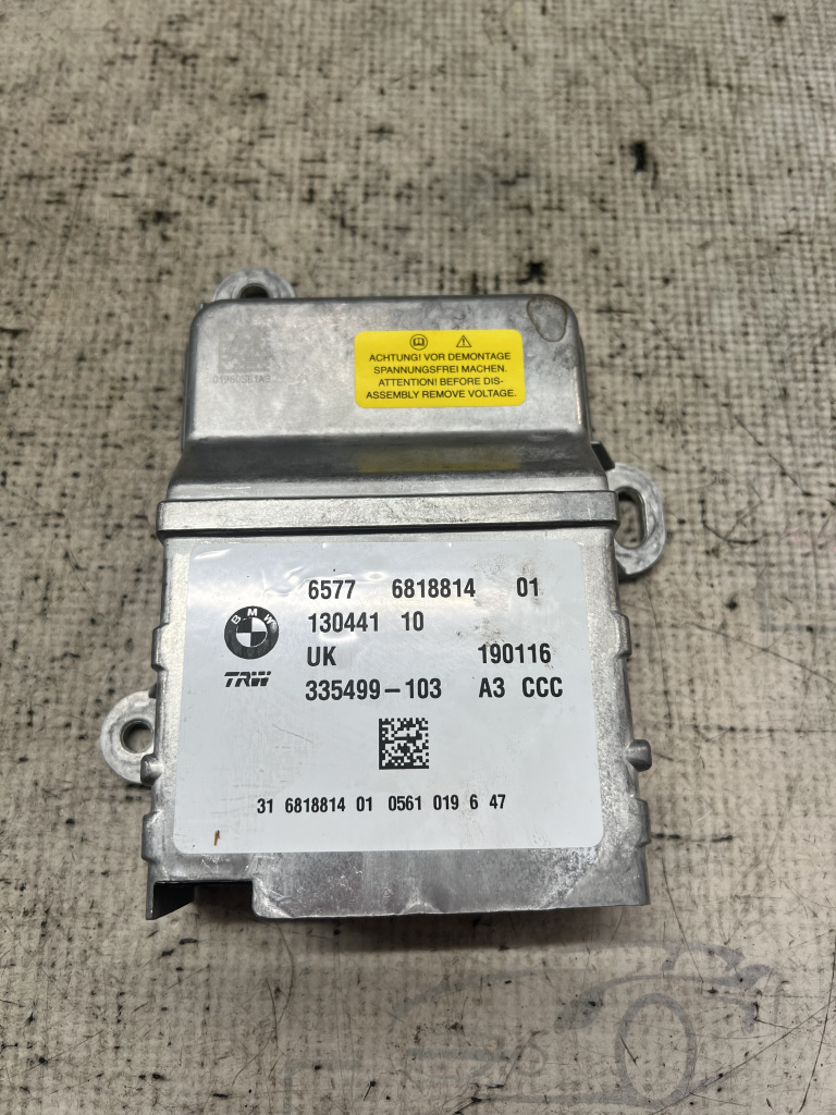 Modul airbag BMW X1 F48 2016, 681881401 / 335499103